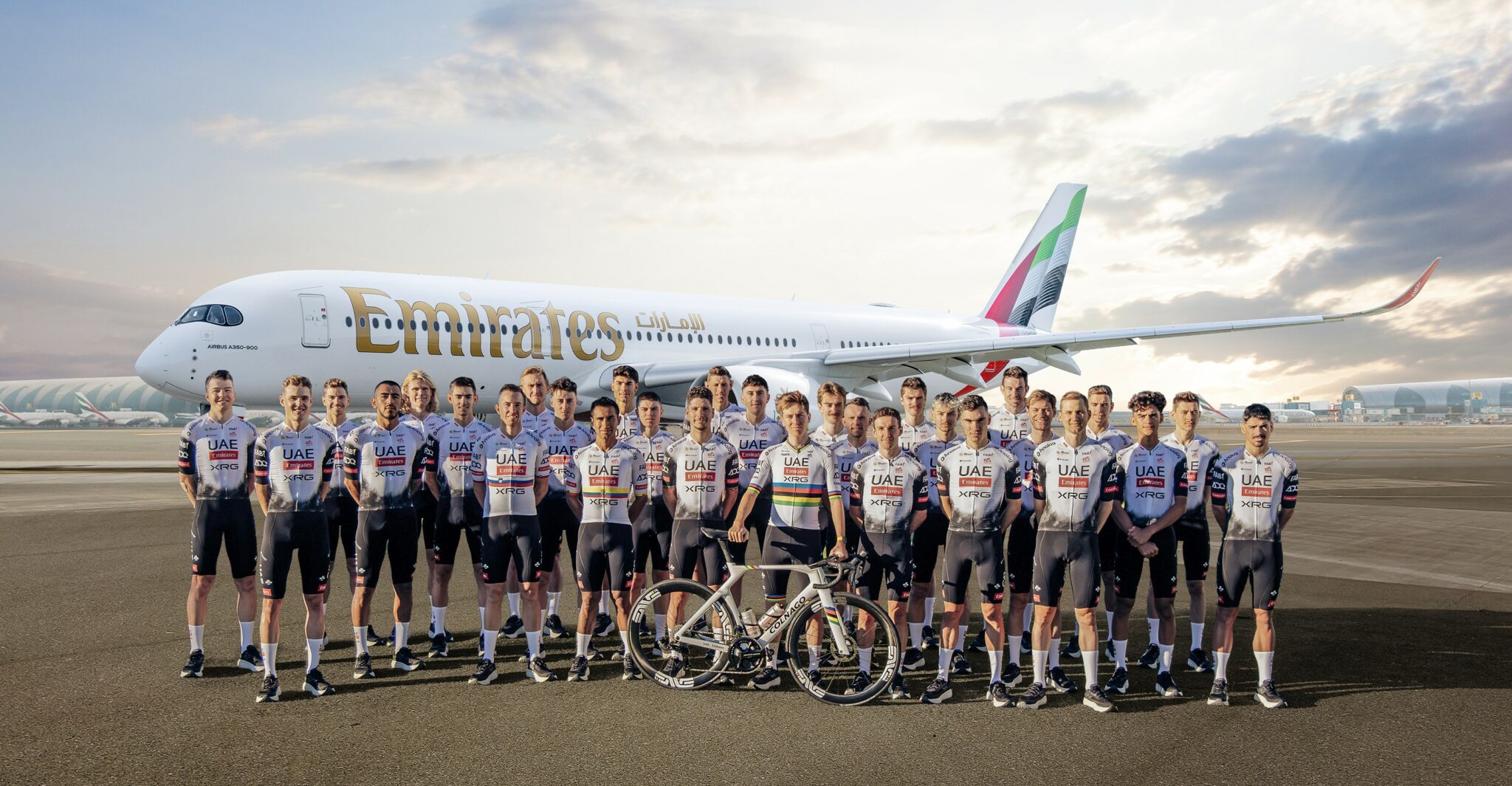 Emirates extends multi-year partnership with UAE Team Emirates XRG